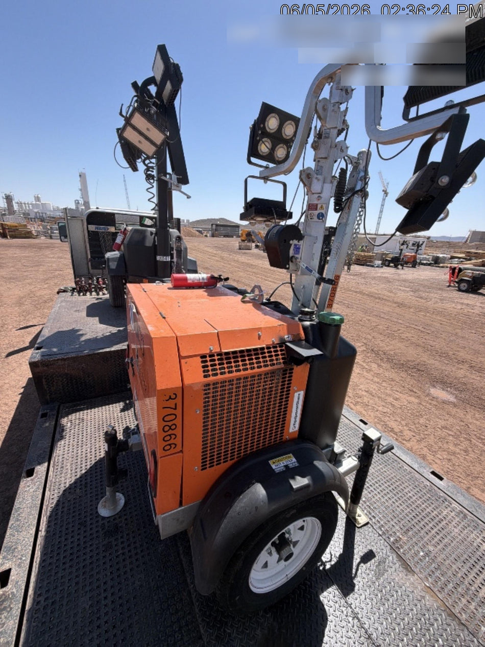 2023 Wanco WLTT-4MM4K Diesel, Deep Sea Controller, Shore Power Plug, Auto Start, (4) 350W LED Floodlights, 4kW Generator, 60 Gal Fuel Tank, 2" Ball, T3