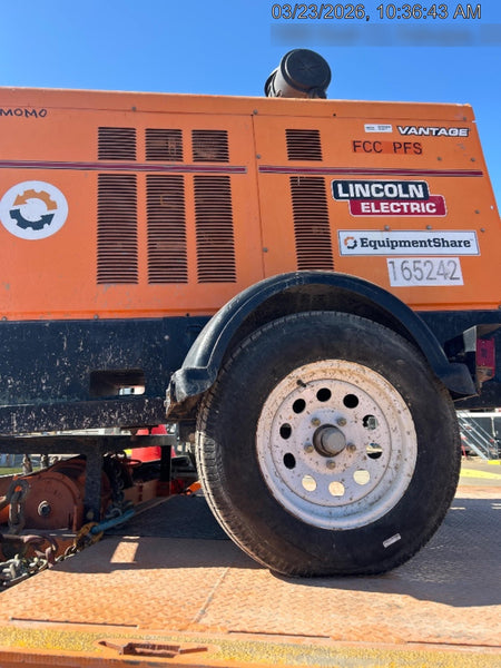 2021 Lincoln Electric Vantage 549X Ready Pak 3, ORANGE (includes trailer, cable rack, fender light kit)