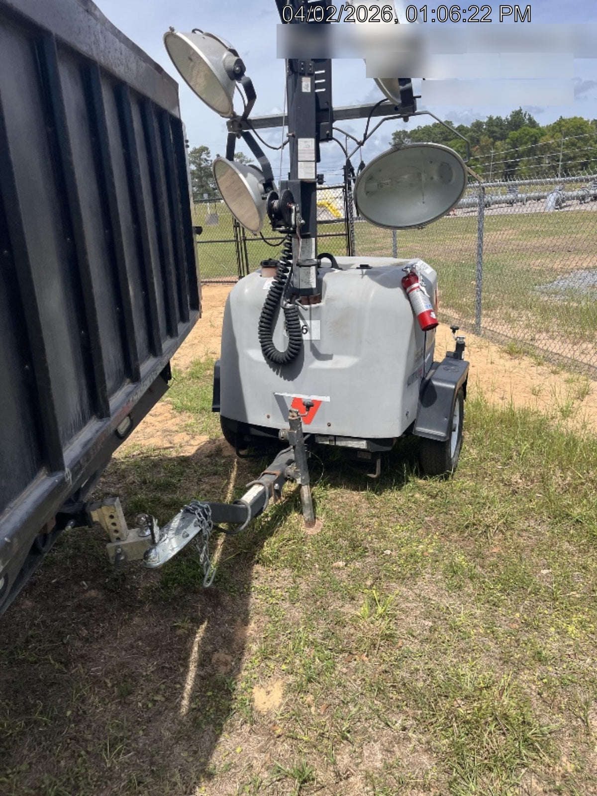 2019 Wacker Neuson LTV6L-MH Wacker Neuson LTV6L Mobile Light Tower w/Fuel Level Sensor Installed