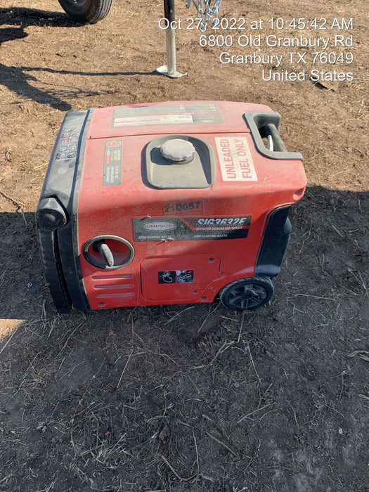 2022 SIMPSON SIG3632E