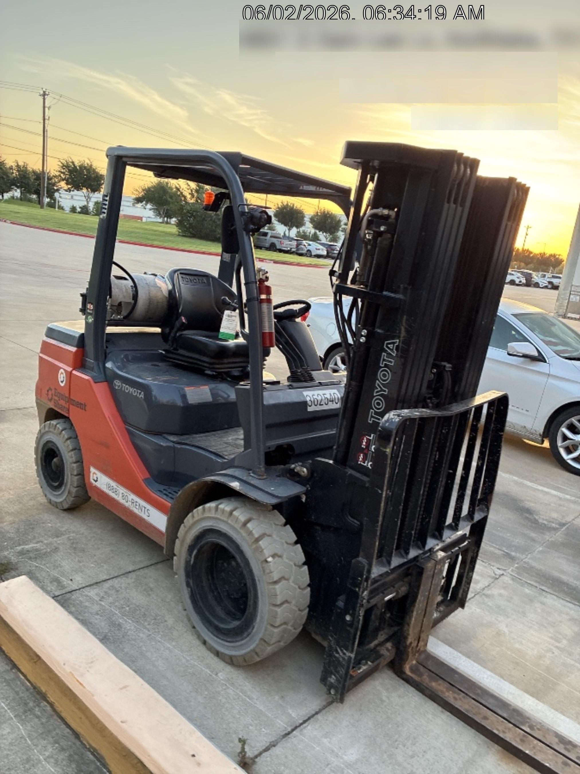 2023 TOYOTA 8FGU30 LP - Quad