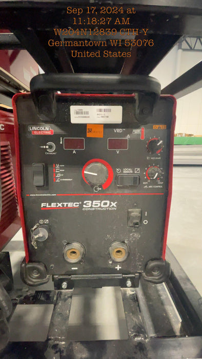 2024 LINCOLN ELECTRIC FLEXTEC 350X