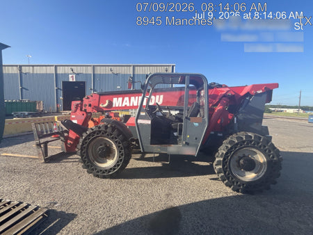 2019 Manitou MTA10055 MTA10055 - 74 HP T4, Canopy, Worklights/Strobe, Beacon, 66" Carriage, 60" Forks, Solid Tires, Lift Hook, Aux Hydraulics