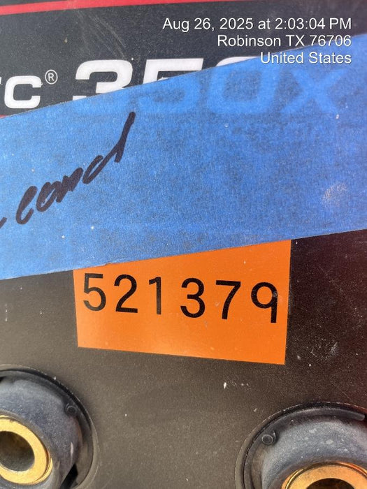 2025 LINCOLN ELECTRIC FLEXTEC 350X