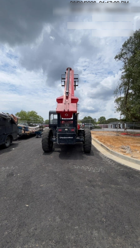 2019 Manitou MTA10055 Canopy, 120 HP, Solid Tires, Work Lights, Lift Hook, Auxiliary Hydraulics 66" Carriage and 60" Forks
