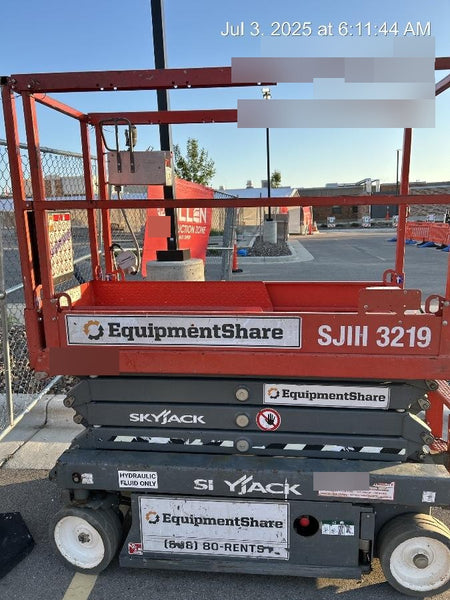 2019 Skyjack SJIII-3219 Standard w/Trojan Batteries