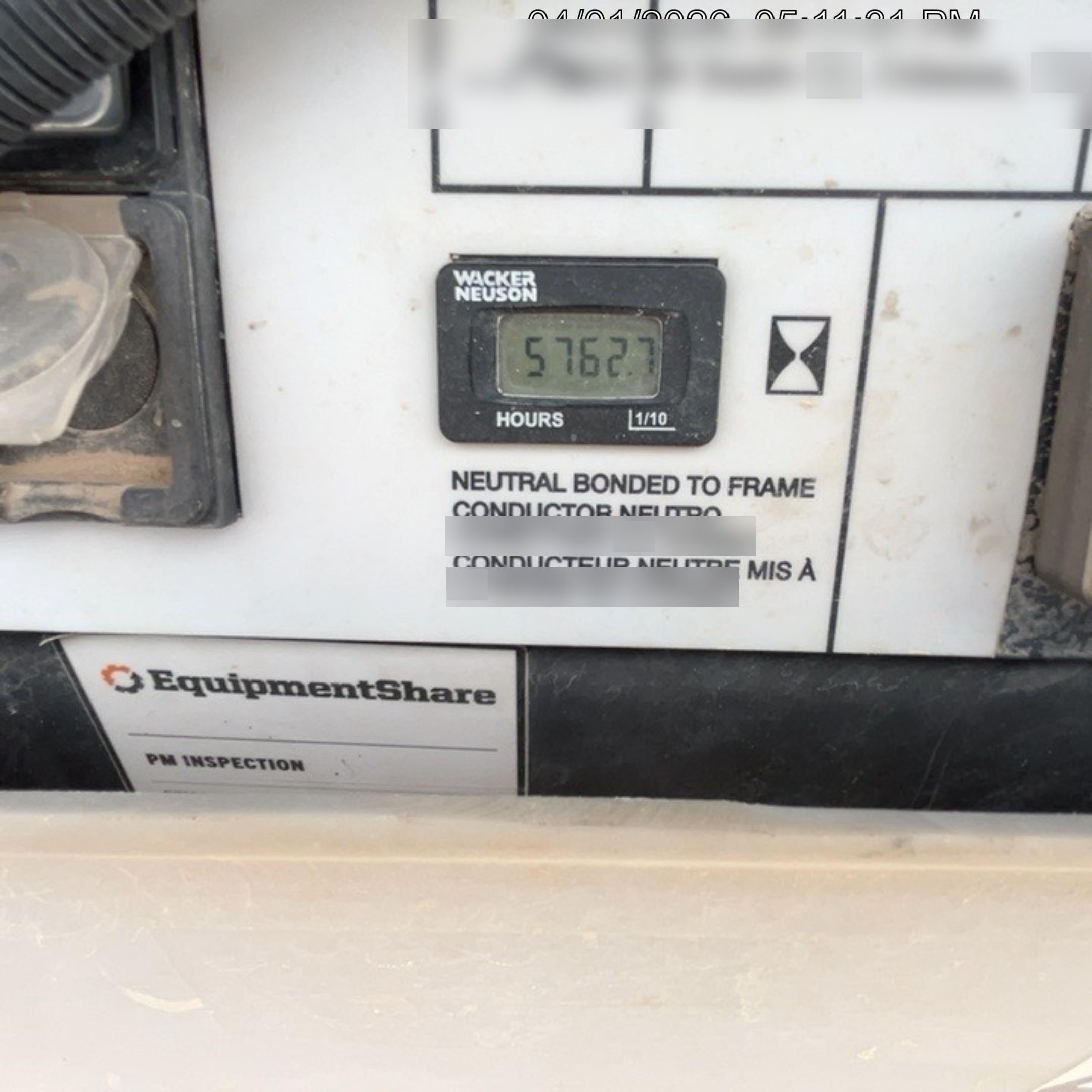 2019 Wacker Neuson LTV6L-MH Wacker Neuson LTV6L Mobile Light Tower w/Fuel Level Sensor Installed