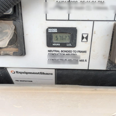 2019 Wacker Neuson LTV6L-MH Wacker Neuson LTV6L Mobile Light Tower w/Fuel Level Sensor Installed
