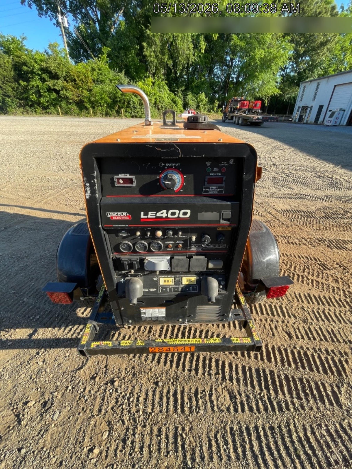 2022 Lincoln Electric LE400 Kubota V1505, Trlr, Cable Rack, Light Kit, ES Decals, T3