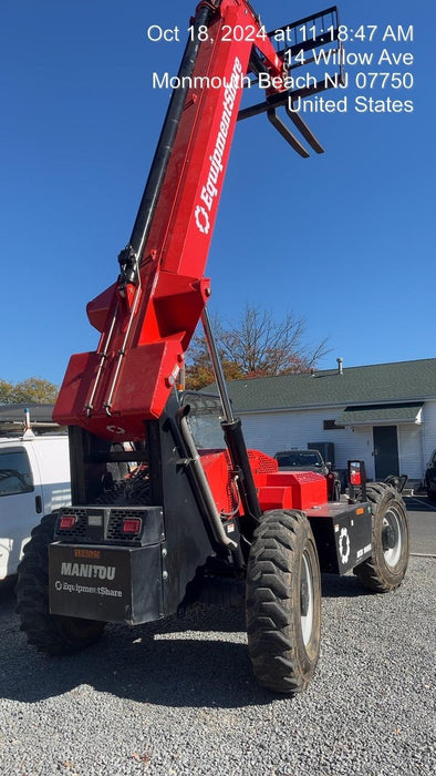 2021 Manitou MTA10055 120Hp Dsl, Cab/Heat/Air,FF Tires, LED WL, Bcn, L Hook