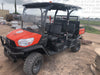 2021 Kubota RTV-X1140W-H Plastic Canopy, Windshield Acrylic Clear, LED Strobe Light, Wire Harness Kit, Back up Alarm