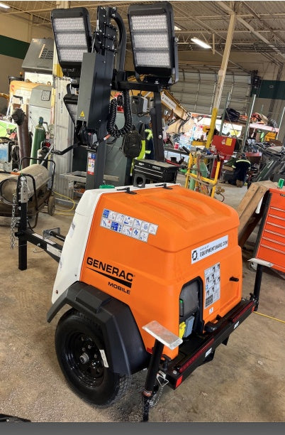 2024 Generac MLT2 Diesel, Flex Switch 120V Input, Powerzone Controller, 
(4) 320W LED Lights, 4kW Generator, 39.9 Gal Fuel Tank, 2" Ball, T3