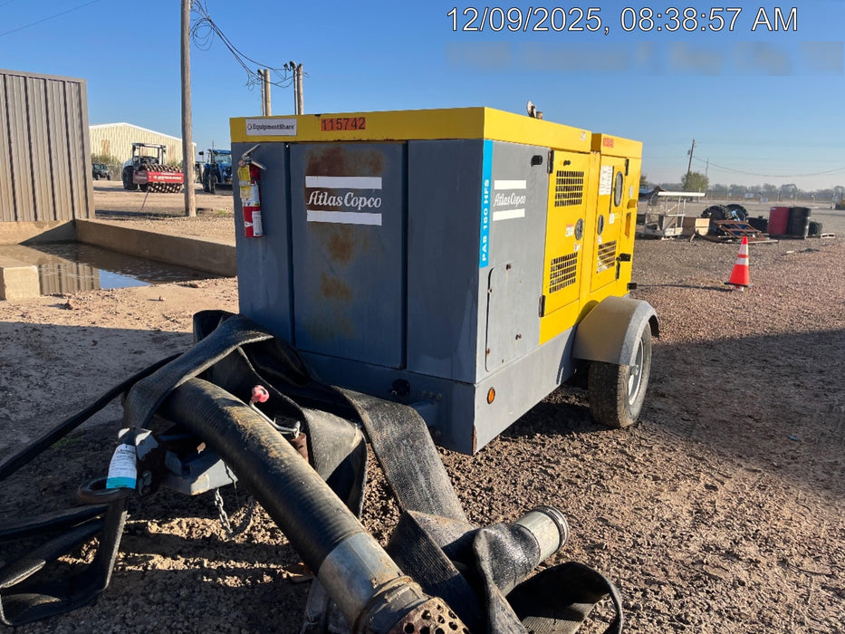2020 ATLAS COPCO PAS 150 HF CS Enclosed