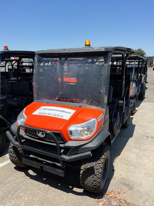2021 Kubota RTV-X1140W-H Plastic Canopy, Windshield Acrylic Clear, LED Strobe Light, Wire Harness Kit, Back up Alarm