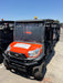 2021 Kubota RTV-X1140W-H Plastic Canopy, Windshield Acrylic Clear, LED Strobe Light, Wire Harness Kit, Back up Alarm