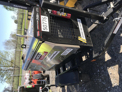 2019 Lincoln Electric Vantage 322 Welder Ready-Pak 3, Two wheel trailer, Fender and Light kit, Cable Rack