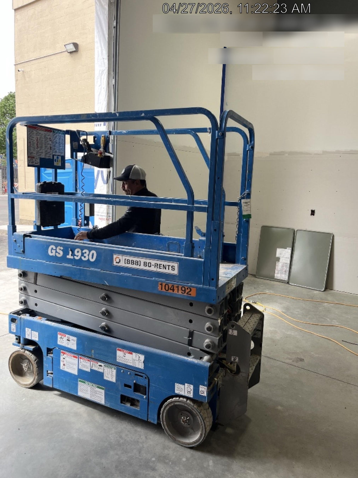 2020 Genie GS-1930 Standard Machine, 800W Inverter