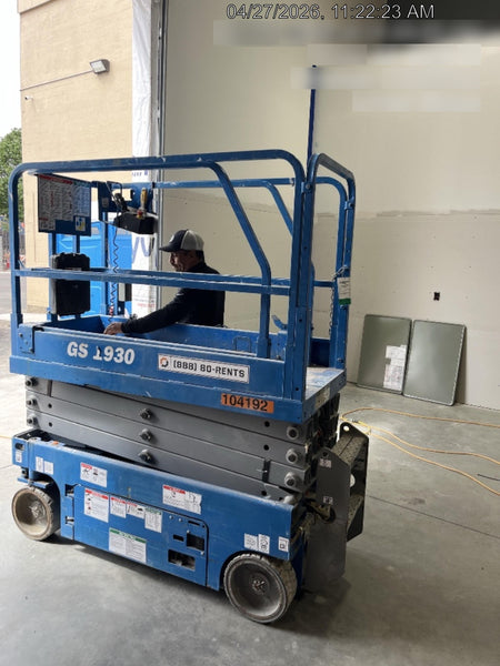 2020 Genie GS-1930 Standard Machine, 800W Inverter