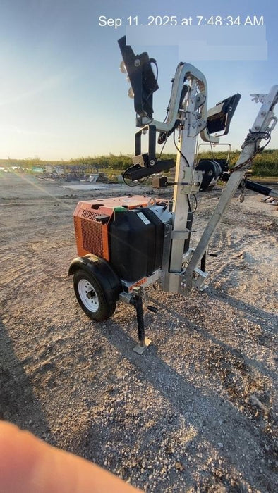 2024 Wanco WLTT-4MM4K Diesel, Deep Sea Controller, Shore Power Plug, Auto Start, (4) 350W LED Floodlights, 4kW Generator, 60 Gal Fuel Tank, 2" Ball, T3