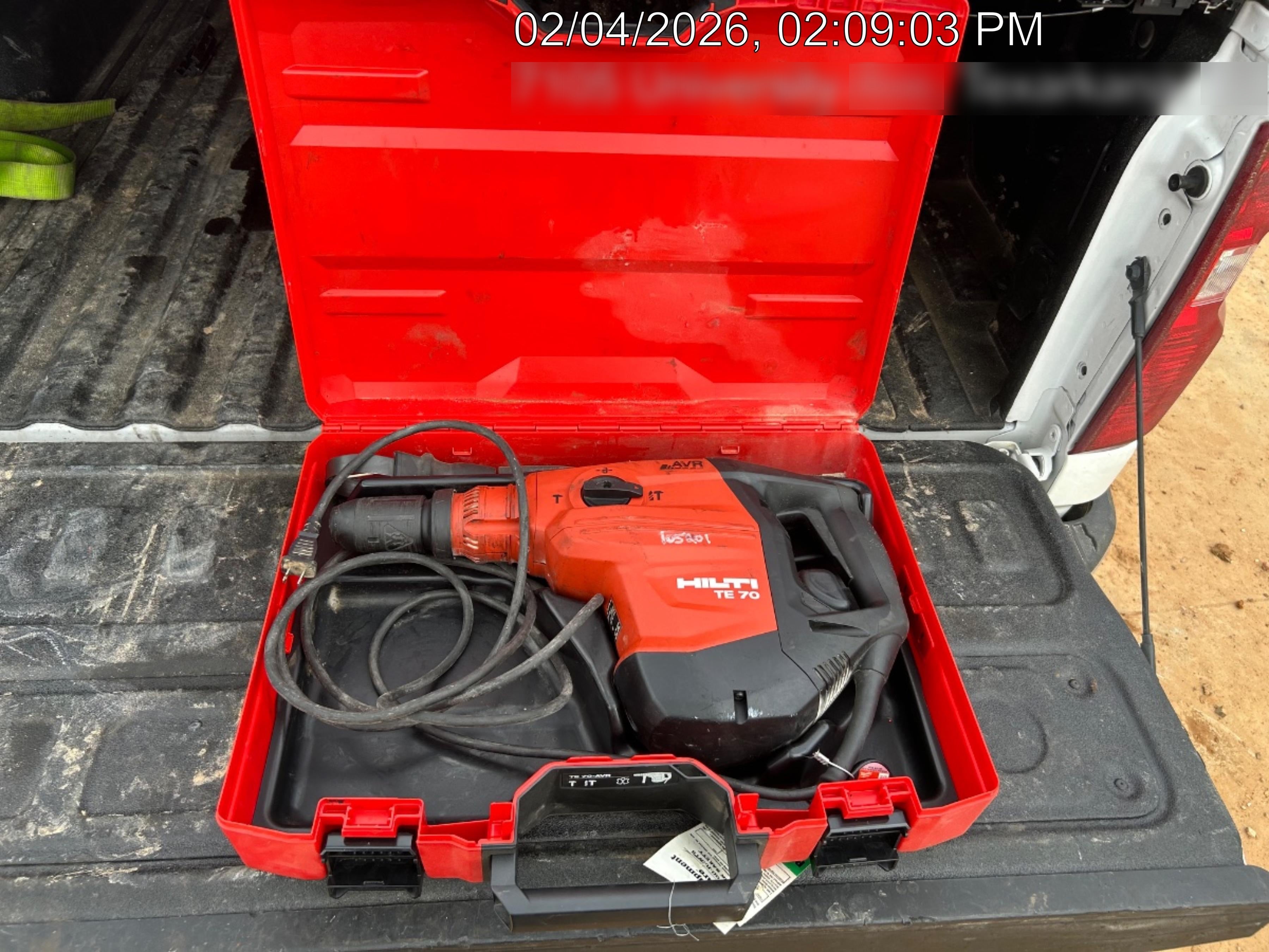 2020 HILTI TE 70-AVR