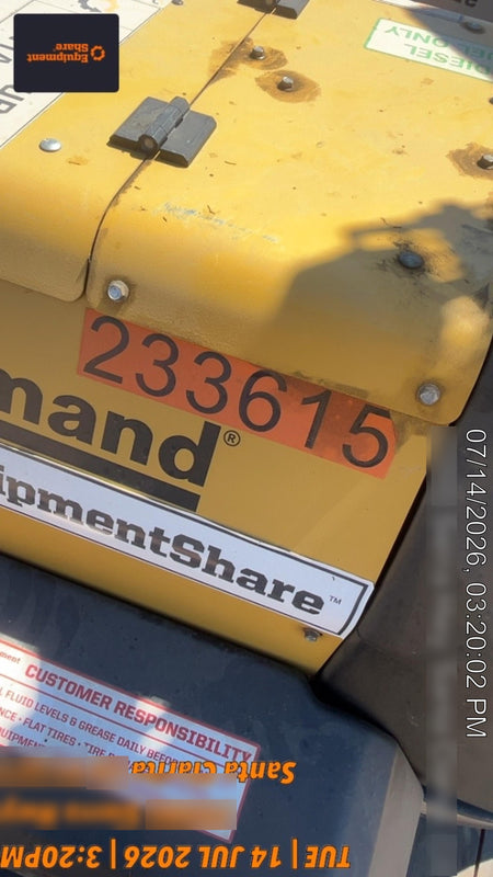 2022 Allmand NLV3GR (4) LED Light Fixture 350W, 23' Vertical Mast, 3kW Prime, Towable, Deep Sea L401, Leveling Jacks, Yanmar T4F 5.8hp