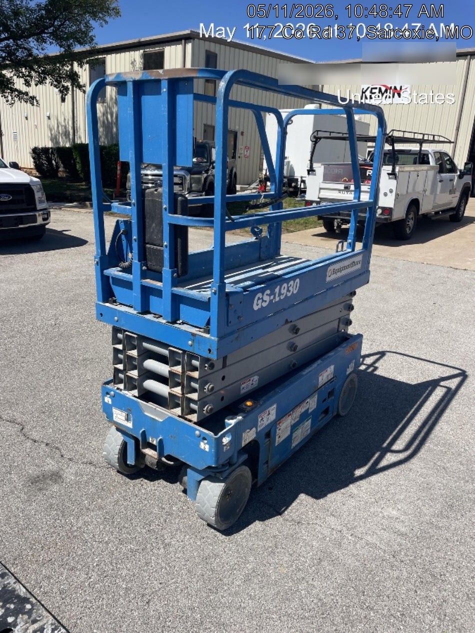 2019 Genie GS-1930 Fixed Rails with Chain Entry