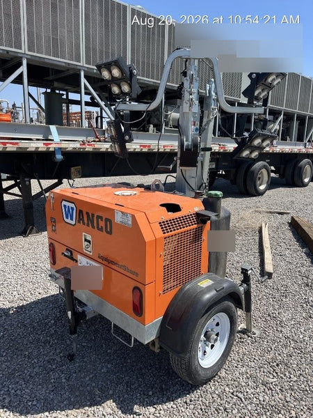2024 Wanco WLTT-4MM4K Diesel, Deep Sea Controller, Shore Power Plug, Auto Start, (4) 350W LED Floodlights, 4kW Generator, 60 Gal Fuel Tank, 2" Ball, T3