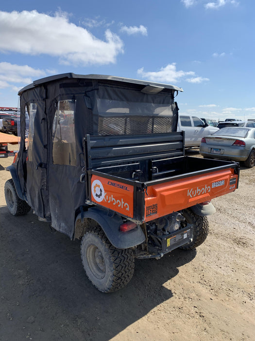 2021 Kubota RTV-X1140W-H Plastic Canopy, Windshield Acrylic Clear, LED Strobe Light, Wire Harness Kit, Back up Alarm