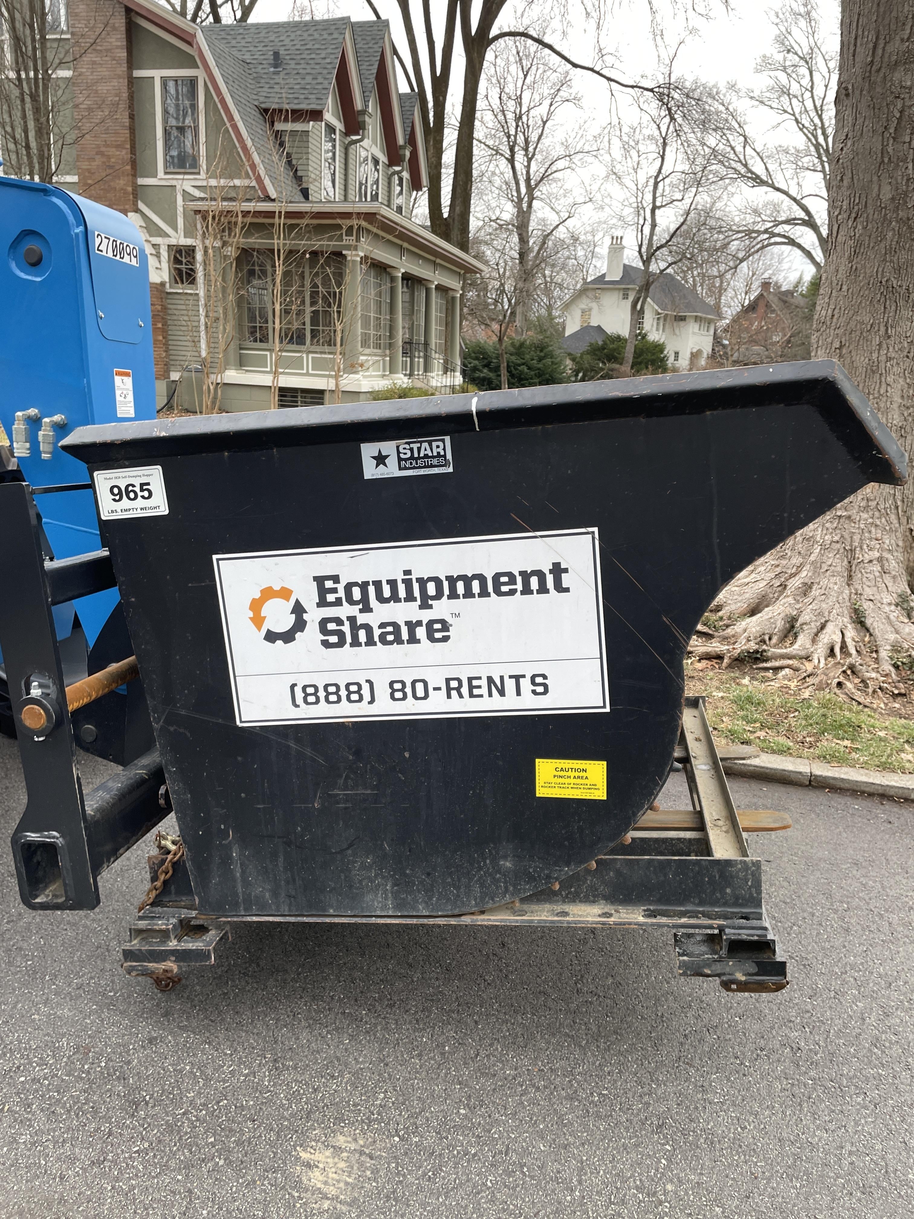 2021 STAR INDUSTRIES 1805N Hopper