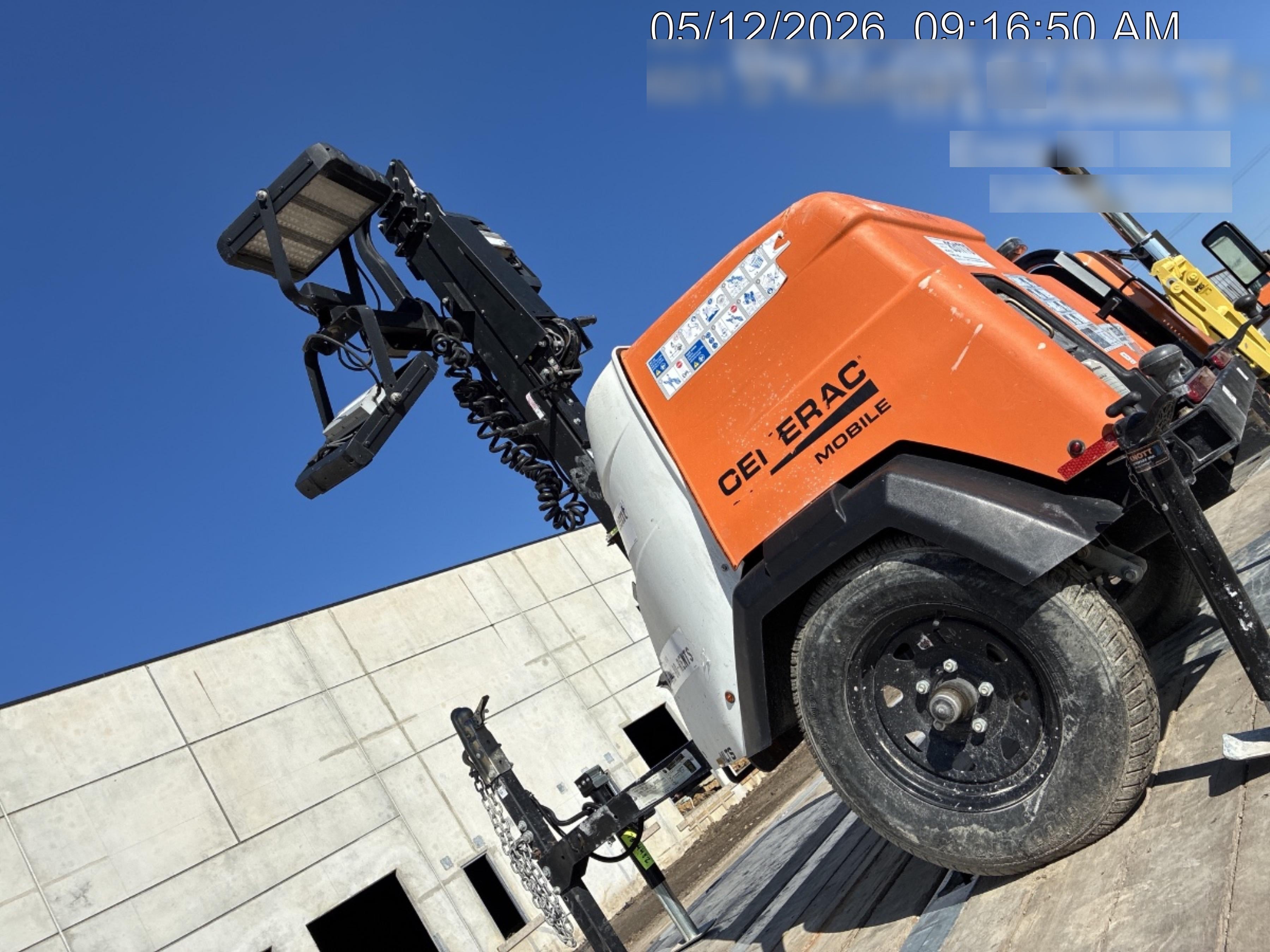 2023 Generac MLT2 Diesel, Flex Switch 120V Input, Powerzone Controller, 
(4) 320W LED Lights, 4kW Generator, 39.9 Gal Fuel Tank, 2" Ball, T3