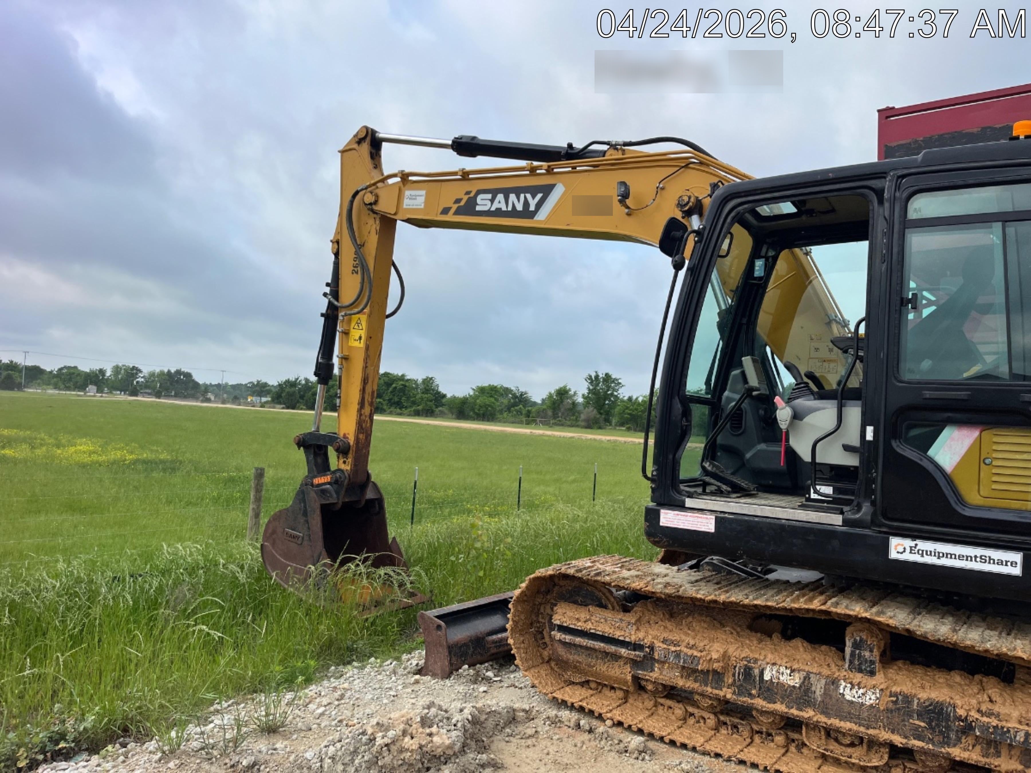 Sany SY135C SY135 Tier 4 - Cab, Hydraulic QC,  Buckets: 24" , 36" , Main Pin Hydraulic Thumb