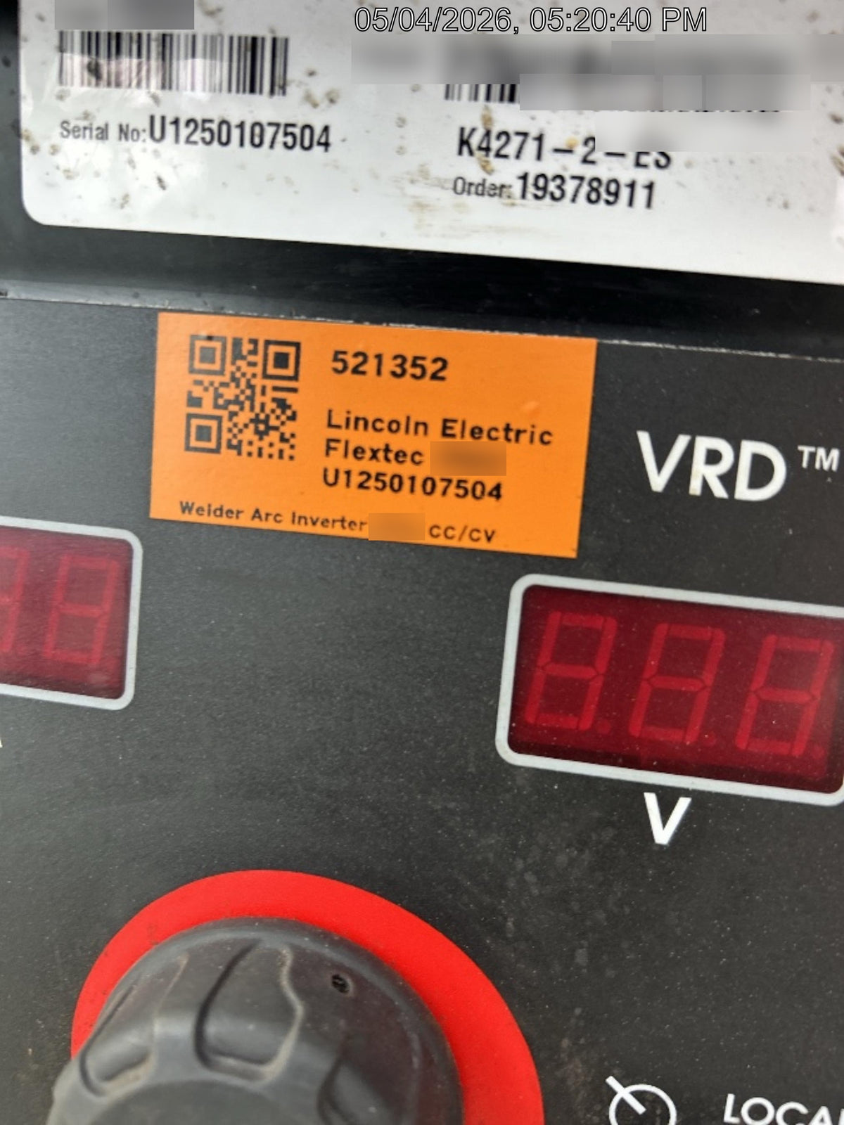 2025 LINCOLN ELECTRIC FLEXTEC 350X