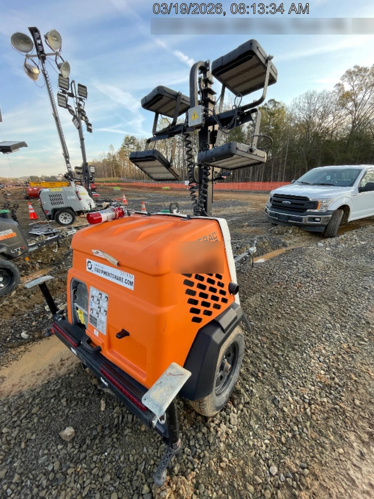 2023 Generac MLT2 Diesel, Flex Switch 120V Input, Powerzone Controller, 
(4) 320W LED Lights, 4kW Generator, 39.9 Gal Fuel Tank, 2" Ball, T3
