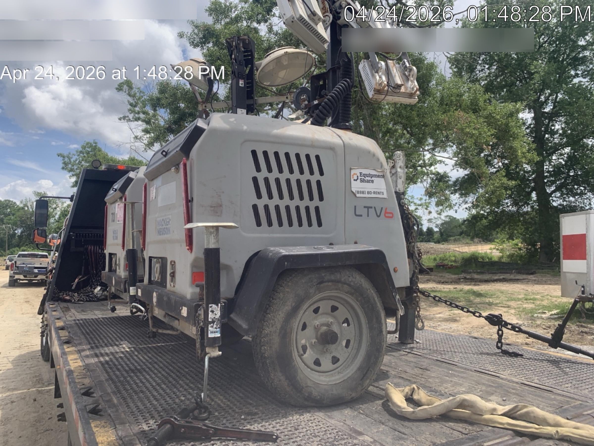 2019 Wacker Neuson LTV6K-LED LED Light Towers