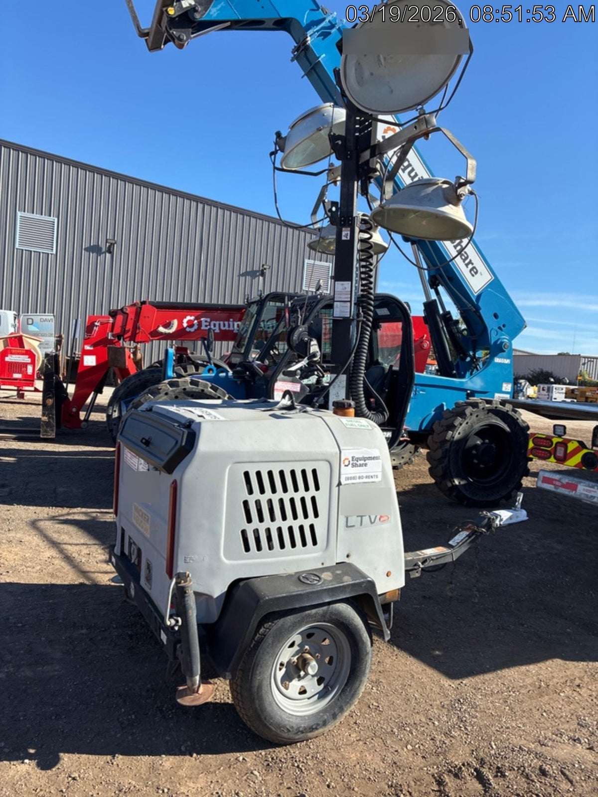 2019 Wacker Neuson LTV6L-MH Standard Options, ES Track Hardware, Fuel Level Sensor