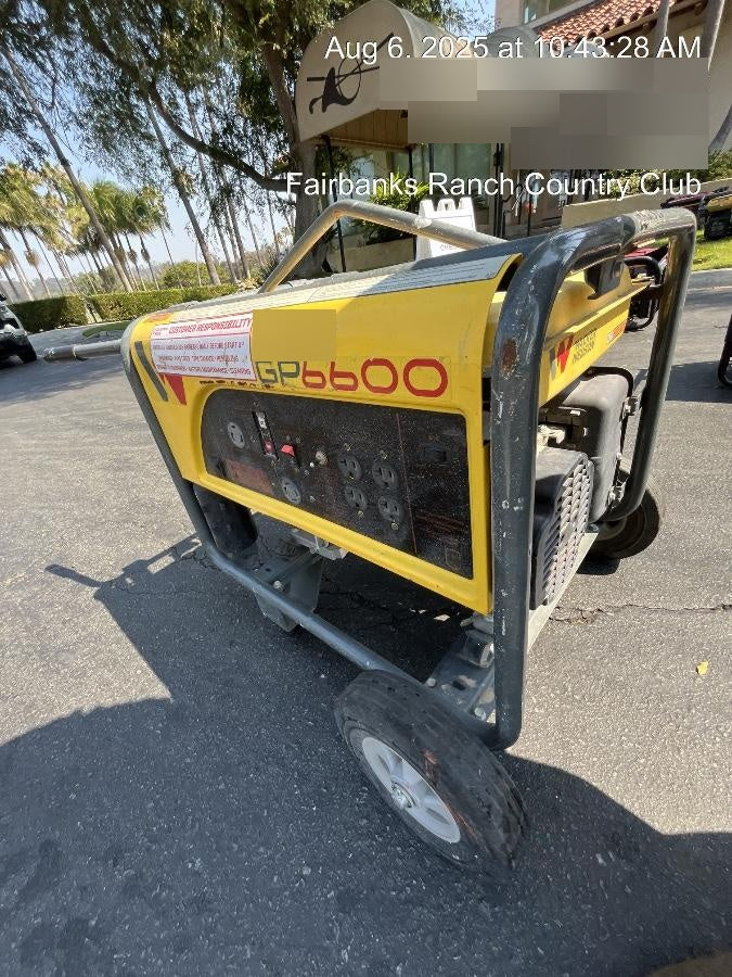 2019 WACKER NEUSON GP6600A