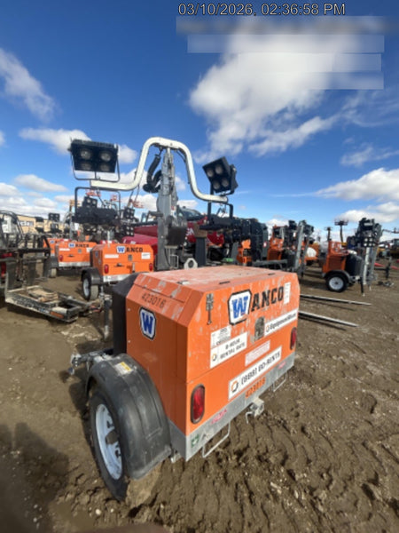 2024 Wanco WLTT-4MM4K Diesel, Deep Sea Controller, Shore Power Plug, Auto Start, (4) 350W LED Floodlights, 4kW Generator, 60 Gal Fuel Tank, 2" Ball, T3