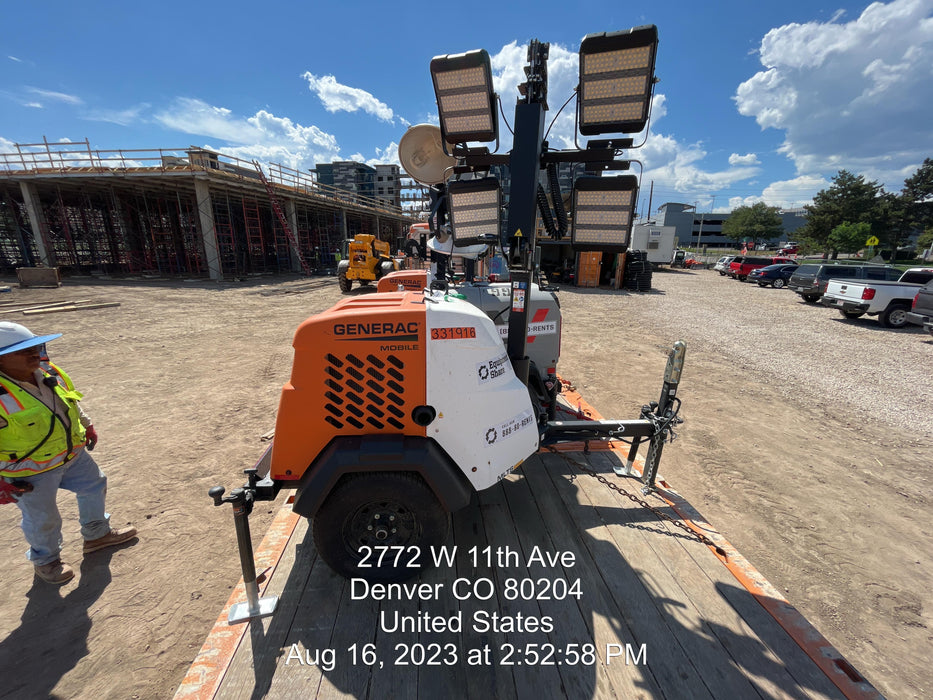 2023 Generac MLT2 Diesel, Flex Switch 120V Input, Powerzone Controller, (4) 320W LED Lights, 4kW Generator, 39.9 Gal Fuel Tank, 2" Ball, T3