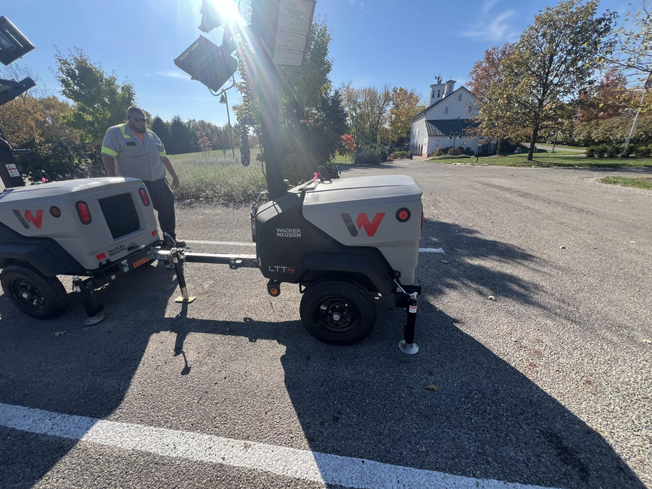 2024 Wacker Neuson LTT4 Diesel, Kohler KDW702, Deep Sea Controller, Auto Start, LED 320W, Bypass Outlet, T3