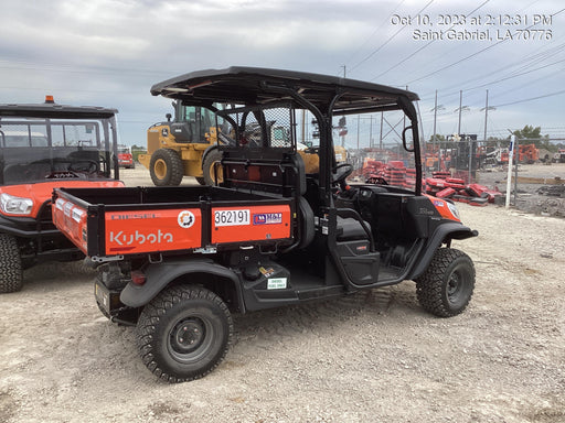 2023 Kubota RTV-X1140W-H 4WD, LED Strobe, Windshield Acrylic Clear, Plastic Canopy, Wire Harness Kit, Backup Alarm
