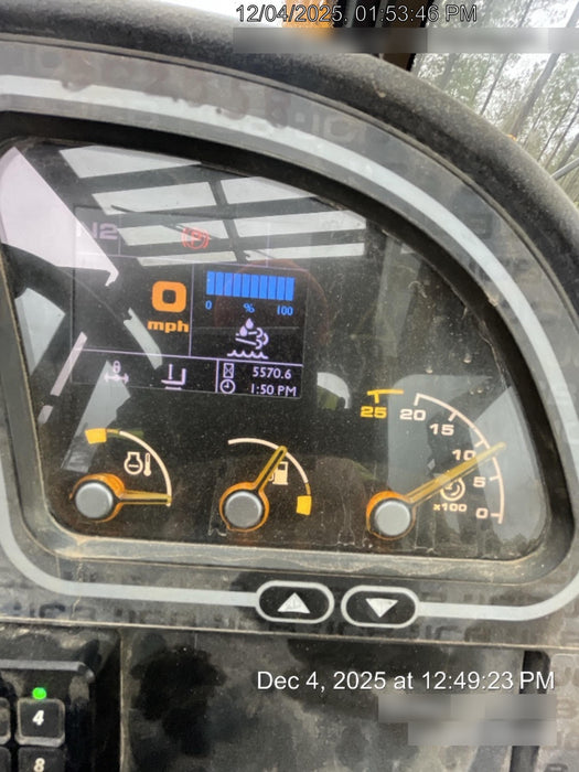 2019 JCB 512-56 109 HP w/CAB/HVAC, Beacon, Aux Hydraulics, Worklights, Solid Tires