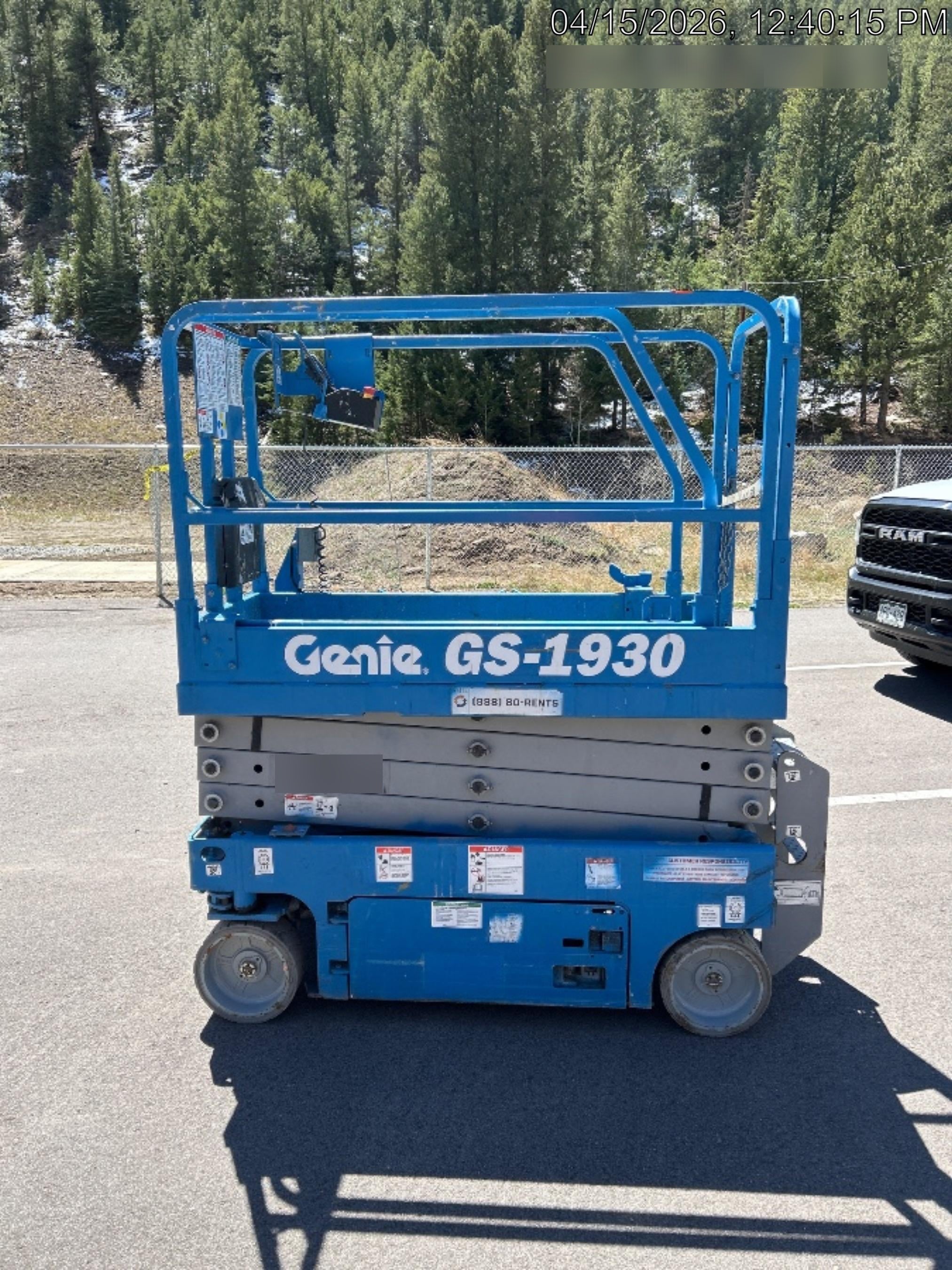 2018 GENIE GS-1930