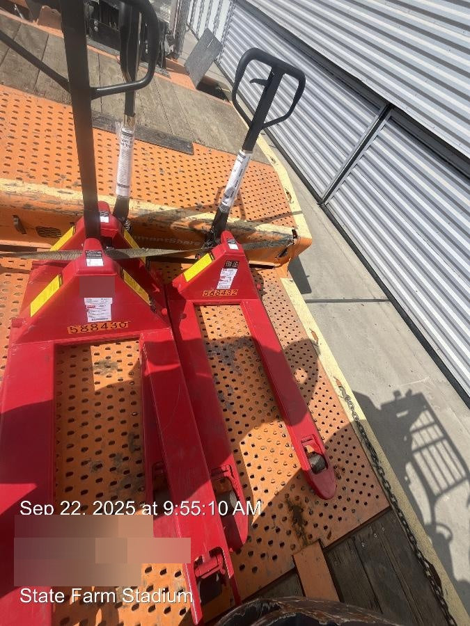 2025 GRAINGER PALLET JACK, 5500 LBS., GRAINGER