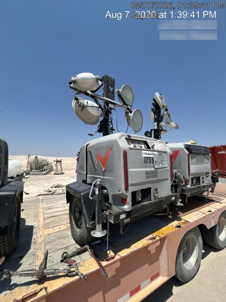Wacker Neuson LTV6K-MH Wacker Neuson LTV6K Mobile Light Tower w/Fuel Level Sensor Installed