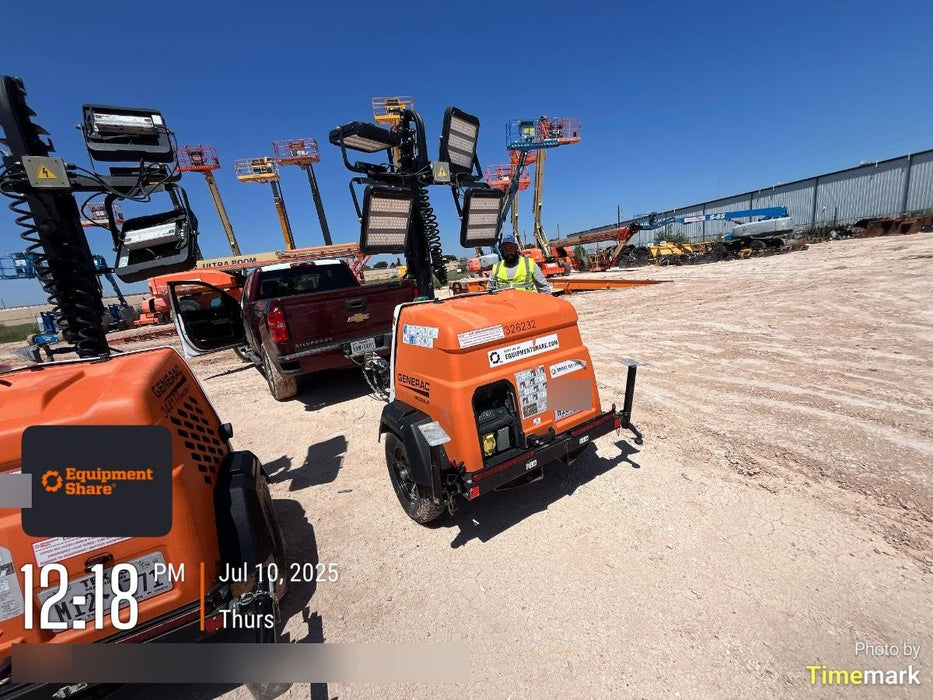 2023 Generac MLT2 Diesel, Flex Switch 120V Input, Powerzone Controller, (4) 320W LED Lights, 4kW Generator, 39.9 Gal Fuel Tank, 2" Ball, T3