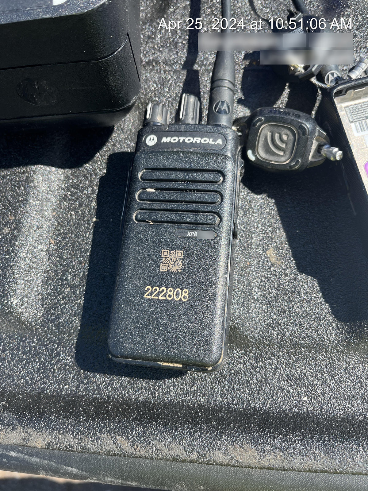 2022 MOTOROLA XPR3300E