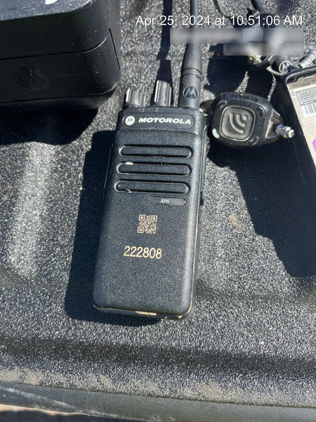 2022 MOTOROLA XPR3300E