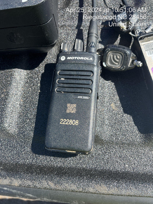 2022 MOTOROLA XPR3300E
