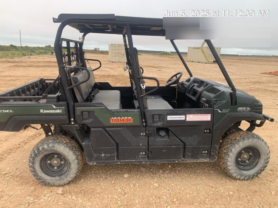 Kawasaki KAF1000BKF Diesel, 6-Seater, Canopy
