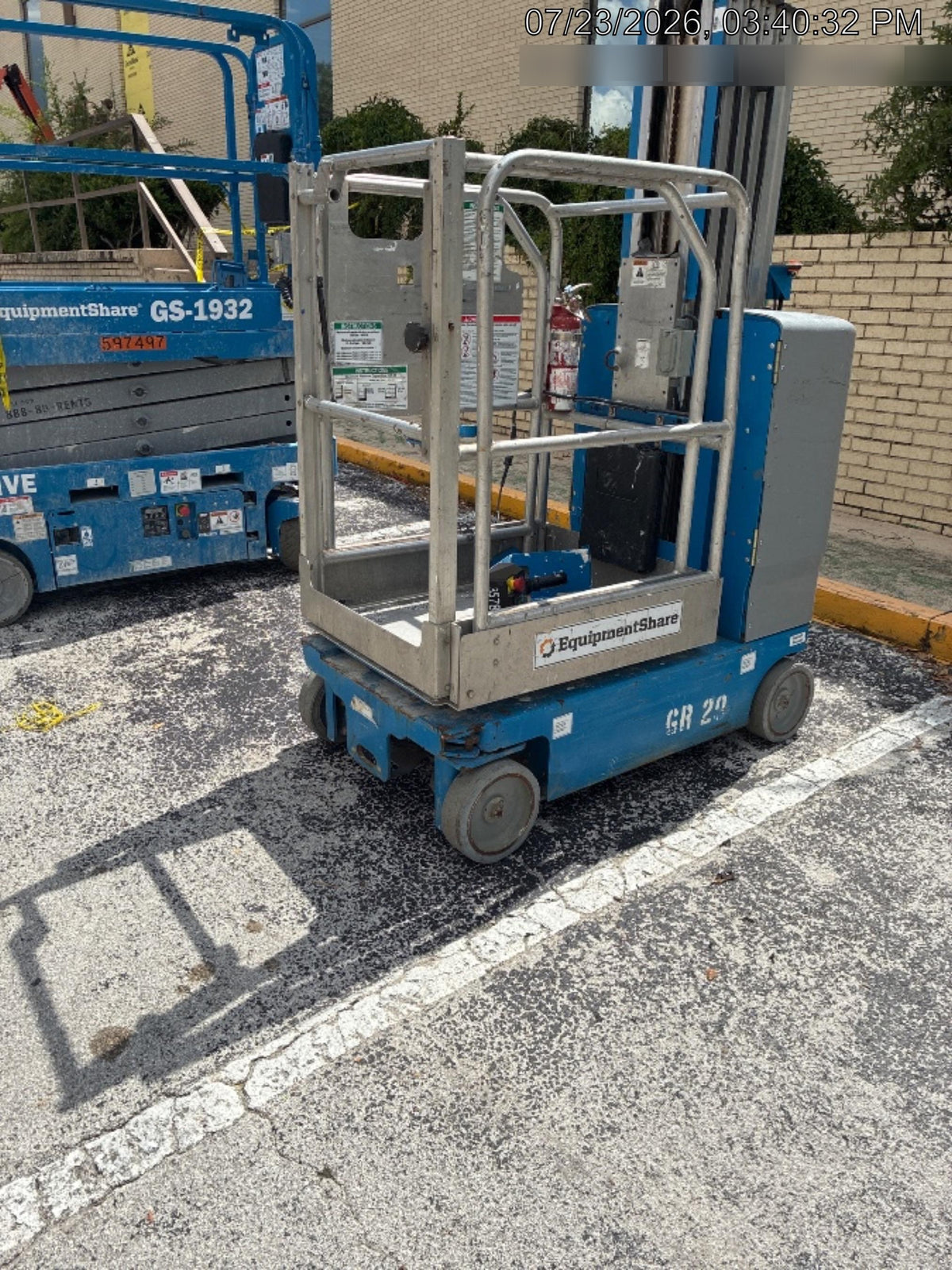 2019 GENIE GR-20